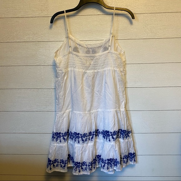 NWT J By JOA Embroidered Navy & White Romper XXL - Picture 3 of 7